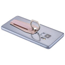 Universal Durable Finger Ring Phone Holder Sling Grip Anti-slip Stand(Rose Gold)