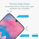 For Samsung Galaxy A40s 2 PCS Half-screen Transparent Tempered Glass Film