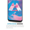 For Samsung Galaxy A40s 2 PCS Half-screen Transparent Tempered Glass Film