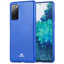 For Samsung Galaxy S20 FE GOOSPERY JELLY Full Coverage Soft Case(Dark Blue)