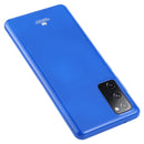 For Samsung Galaxy S20 FE GOOSPERY JELLY Full Coverage Soft Case(Dark Blue)