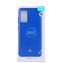 For Samsung Galaxy S20 FE GOOSPERY JELLY Full Coverage Soft Case(Dark Blue)