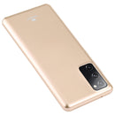 For Samsung Galaxy S20 FE GOOSPERY JELLY Full Coverage Soft Case(Gold)