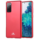 For Samsung Galaxy S20 FE GOOSPERY JELLY Full Coverage Soft Case(Rose Red)