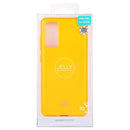 For Samsung Galaxy S20 FE GOOSPERY JELLY Full Coverage Soft Case(Yellow)