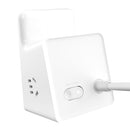 Original Xiaomi 10W Vertical Wireless Charger Socket with 3 USB Ports & Power Switch, Cable Length: 1.5m, CN Plug (White)
