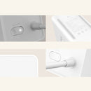 Original Xiaomi 10W Vertical Wireless Charger Socket with 3 USB Ports & Power Switch, Cable Length: 1.5m, CN Plug (White)