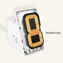 Original Xiaomi 10W Vertical Wireless Charger Socket with 3 USB Ports & Power Switch, Cable Length: 1.5m, CN Plug (White)
