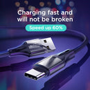 JOYROOM S-1530N1 N1 Series 1.5m 3A USB to USB-C / Type-C Data Sync Charge Cable (Black)