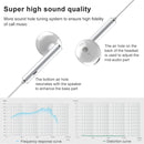 Original Honor AM116 3.5mm Plug Wired Wire-control Semi-in-ear Earphone (White)