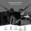 HAMTOD H11 Wired In Ear USB-C / Type-C OCNS AI Base Noise Cancelling Earphones with Line Control & Mic, Length: 1.2m(Black)