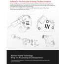 KZ ZS6 3.5mm Plug Hanging Ear Sports Design In-Ear Style Wire Control Earphone, Cable Length: 1.2m(Black)