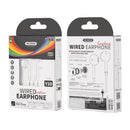 WK Y10 3.5mm Plug Wired Wire Control Earphone, Support Call & Wake Up Siri & Take Pictures, Cable Length: 1.2m(White)