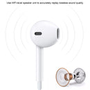 WK Y10 3.5mm Plug Wired Wire Control Earphone, Support Call & Wake Up Siri & Take Pictures, Cable Length: 1.2m(White)