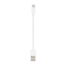 USB to USB-C / Type-C Charging & Sync Data Cable, Cable Length: 14cm, For Galaxy S8 & S8 + / LG G6 / Huawei P10 & P10 Plus / Xiaomi Mi6 & Max 2 and other Smartphones(White)