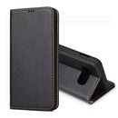 Dermis Texture PU Horizontal Flip Leather Case for Galaxy S10 E, with Holder & Card Slots & Wallet(Black)