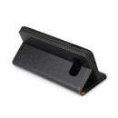Dermis Texture PU Horizontal Flip Leather Case for Galaxy S10 E, with Holder & Card Slots & Wallet(Black)