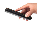 Dermis Texture PU Horizontal Flip Leather Case for Galaxy S10 E, with Holder & Card Slots & Wallet(Black)