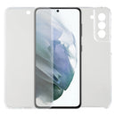 For Samsung Galaxy S21 FE PC+TPU Ultra-thin Double-sided Full Coverage Transparent Soft Case