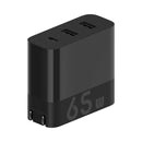 Original Xiaomi ZMI HA835 65W 3-Ports Quick Charge Version USB Charger, CN Plug (Black)