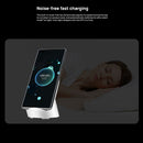 Original Huawei CP62R 50W Max Qi Standard Super Fast Charging Vertical Wireless Charger Stand with Type-C Cable + Adapter Set (White)