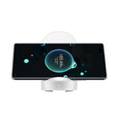 Original Huawei CP62R 50W Max Qi Standard Super Fast Charging Vertical Wireless Charger Stand with Type-C Cable + Adapter Set (White)