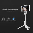 Huawei One-piece Retractable Wireless Bluetooth Selfie Stick with Magnetic Tripod, Mobile Phone Holder Expansion Size: 56-85mm (Black)
