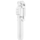 Huawei One-piece Retractable Wireless Bluetooth Selfie Stick with Magnetic Tripod, Mobile Phone Holder Expansion Size: 56-85mm (White)