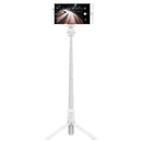 Huawei One-piece Retractable Wireless Bluetooth Selfie Stick with Magnetic Tripod, Mobile Phone Holder Expansion Size: 56-85mm (White)