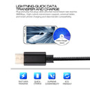 Knit Texture USB to USB-C / Type-C Data Sync Charging Cable, Cable Length: 3m, 3A Total Output, 2A Transfer Data, For Galaxy S8 & S8 + / LG G6 / Huawei P10 & P10 Plus / Oneplus 5 / Xiaomi Mi6 & Max 2 /and other Smartphones(Black)