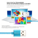 Knit Texture USB to USB-C / Type-C Data Sync Charging Cable, Cable Length: 3m, 3A Total Output, 2A Transfer Data, for Galaxy S8 & S8 + / LG G6 / Huawei P10 & P10 Plus / Oneplus 5 / Xiaomi Mi6 & Max 2 /and other Smartphones(Blue)