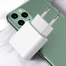 M117 2.4A Dual USB Port Flash Charger Travel Charger, EU Plug