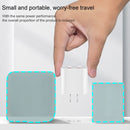 M117 2.4A Dual USB Port Flash Charger Travel Charger, EU Plug