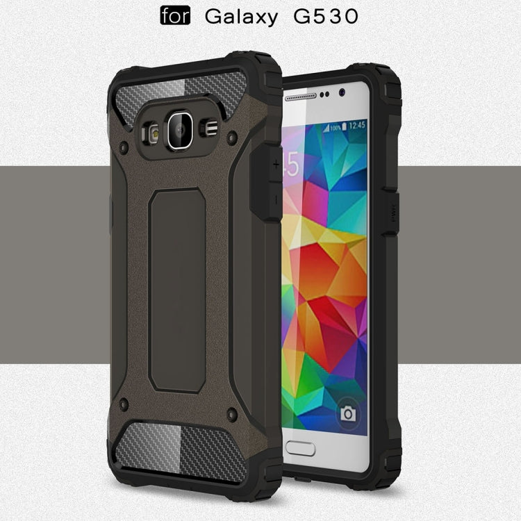 For Galaxy Grand Prime / G530 Tough Armor TPU + PC Combination Case(Coppery)