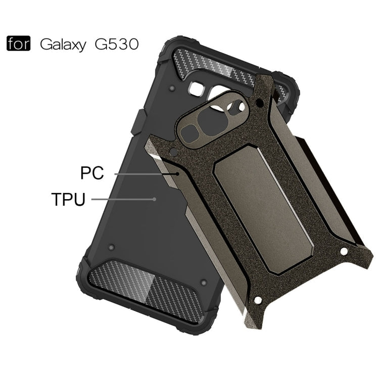 For Galaxy Grand Prime / G530 Tough Armor TPU + PC Combination Case(Coppery)