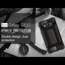 For Galaxy Grand Prime / G530 Tough Armor TPU + PC Combination Case(Coppery)