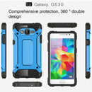 For Galaxy Grand Prime / G530 Tough Armor TPU + PC Combination Case(Blue)
