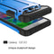 For Galaxy Grand Prime / G530 Tough Armor TPU + PC Combination Case(Blue)