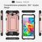 For Galaxy Grand Prime / G530 Tough Armor TPU + PC Combination Case(Rose Gold)