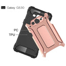 For Galaxy Grand Prime / G530 Tough Armor TPU + PC Combination Case(Rose Gold)
