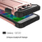 For Galaxy Grand Prime / G530 Tough Armor TPU + PC Combination Case(Rose Gold)