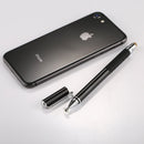 Universal 2 in 1 Multifunction Round Thin Tip Capacitive Touch Screen Stylus Pen, For iPhone, iPad, Samsung, and Other Capacitive Touch Screen Smartphones or Tablet PC(Black)