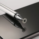 Universal 2 in 1 Multifunction Round Thin Tip Capacitive Touch Screen Stylus Pen, For iPhone, iPad, Samsung, and Other Capacitive Touch Screen Smartphones or Tablet PC(Silver)