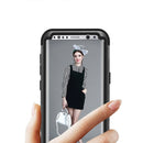 For Galaxy S8 + / G9550 Dropproof 3 in 1 No gap in the middle Silicone sleeve for mobile phone(Black)