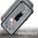For Galaxy S8 + / G9550 Dropproof 3 in 1 No gap in the middle Silicone sleeve for mobile phone(Black)