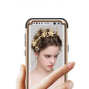 For Galaxy S8 + / G9550 Dropproof 3 in 1 No gap in the middle Silicone sleeve for mobile phone(Gold)