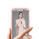 For Galaxy S8 + / G9550 Dropproof 3 in 1 No gap in the middle Silicone sleeve for mobile phone(Rose Gold)
