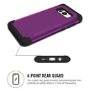 For Galaxy S8 + / G9550 Dropproof 3 in 1 No gap in the middle Silicone sleeve for mobile phone