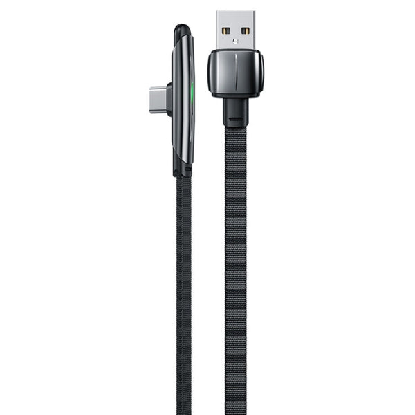 WK WDC-151 6A Type-C / USB-C 90 Degree Elbow Design Fast Charging Cable, Length: 1m