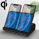 819 9 In 1 Wireless Charging Station Smart Socket Holder Stand